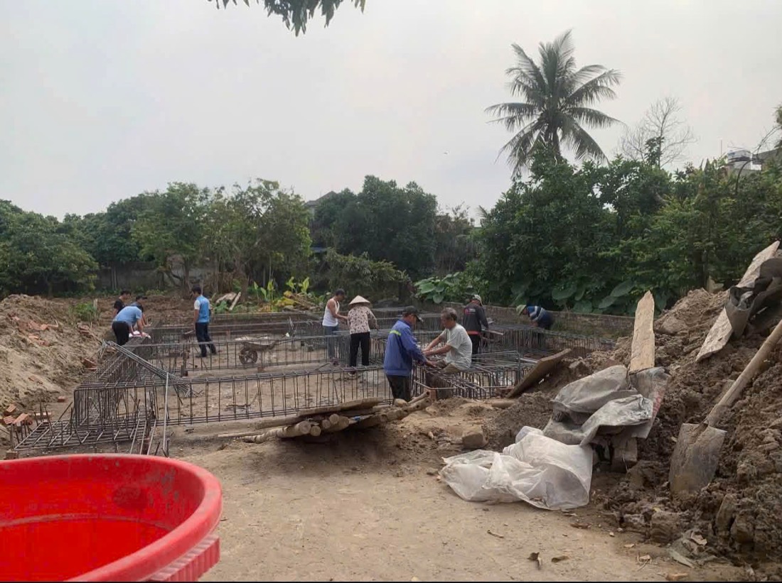 Thi công móng nhà ở